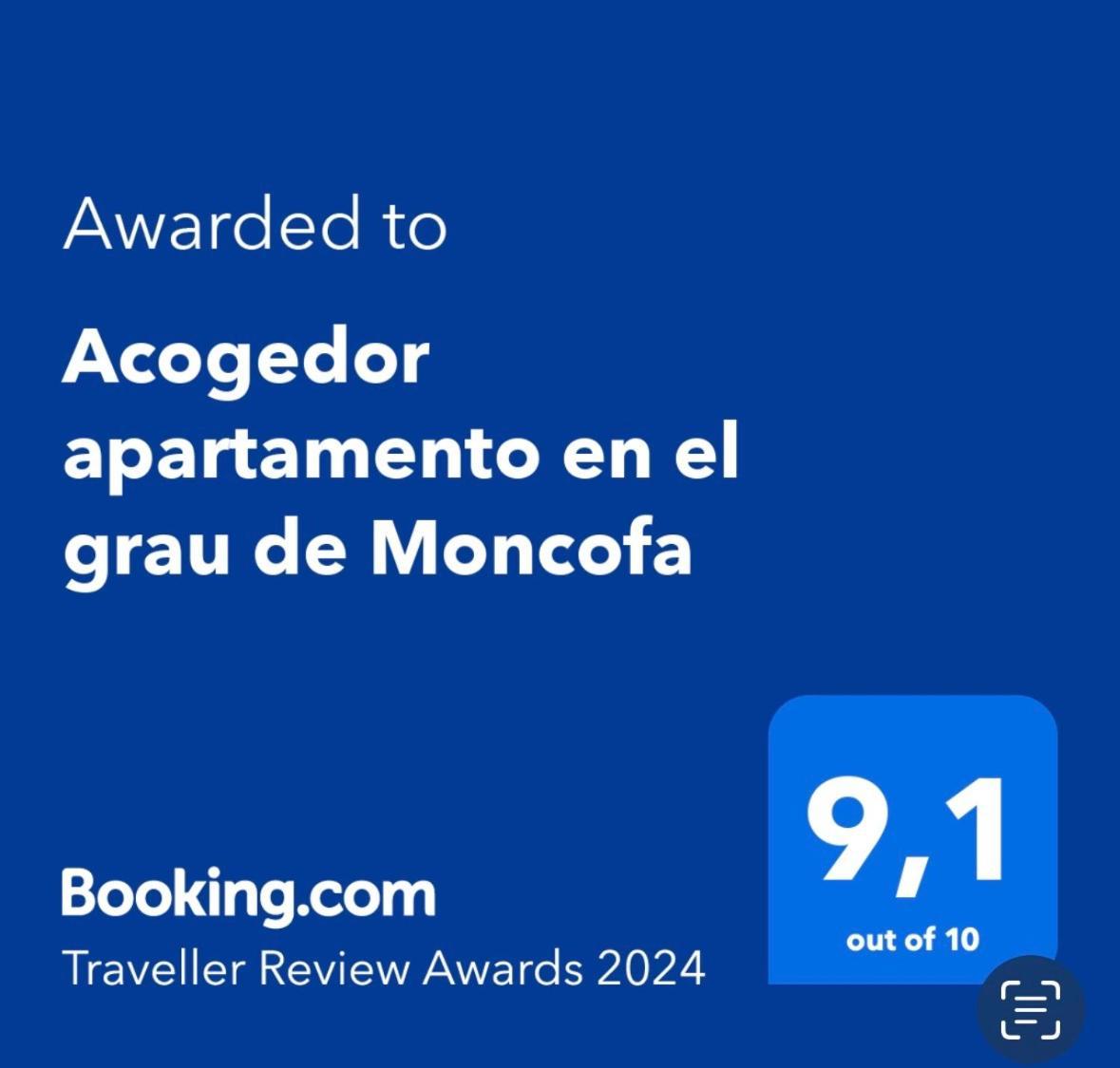 Acogedor Apartamento En El Grau De Moncofa Con Wifi Bagian luar foto